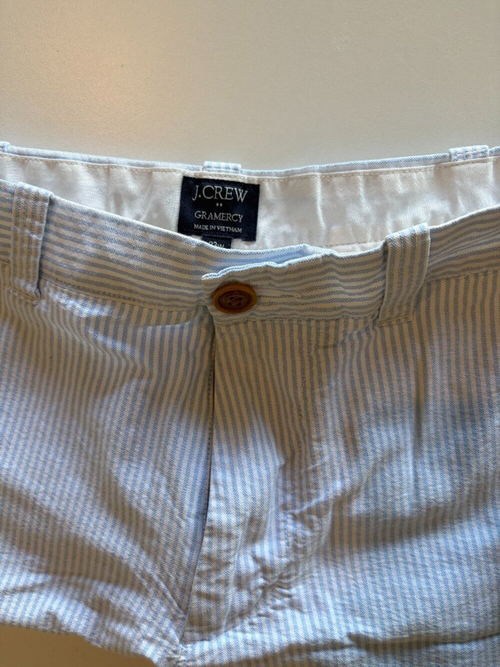 J-Crew 9" Inseam Gramercy Chino Shorts